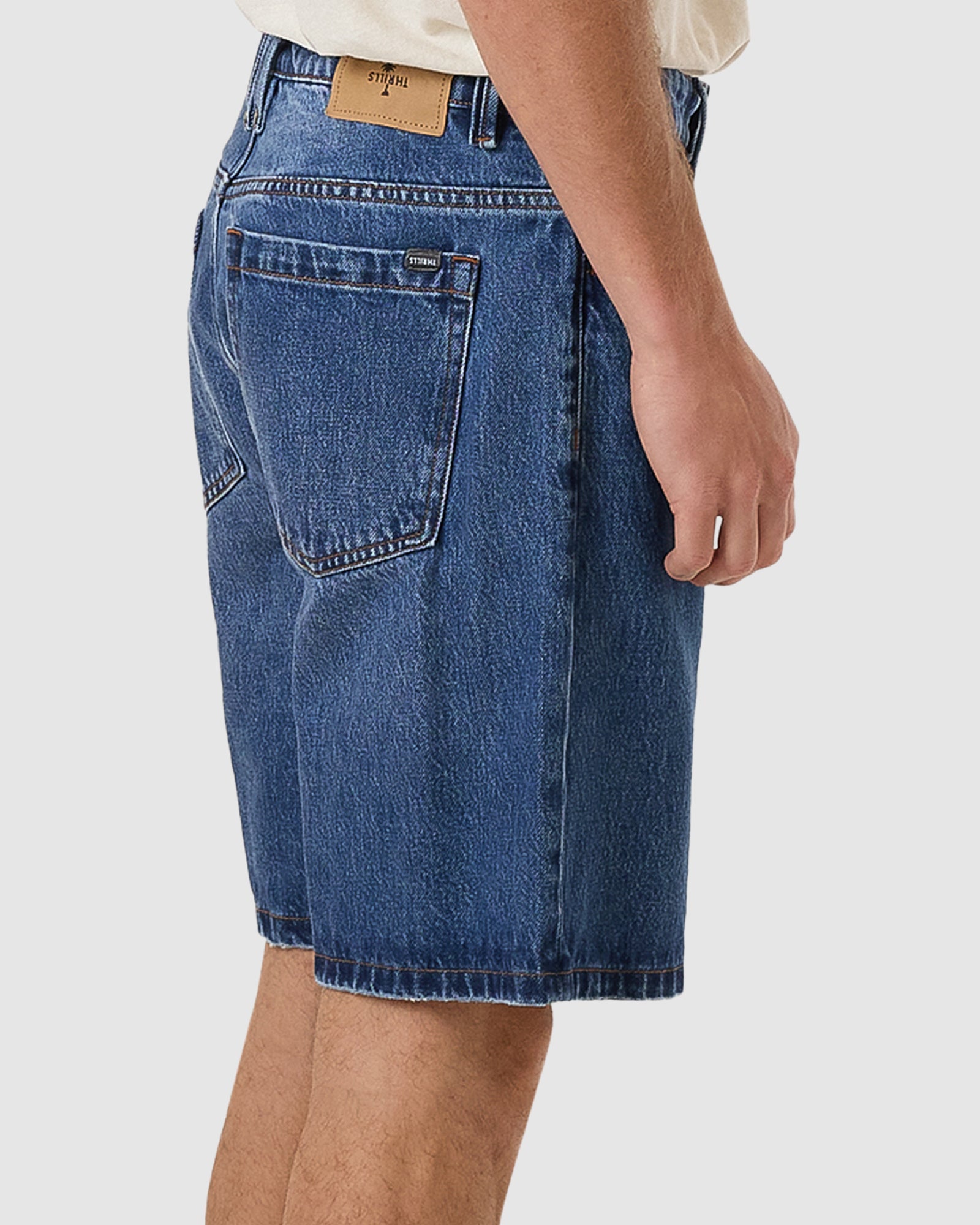 MENS SLACKER DENIM SHORTS