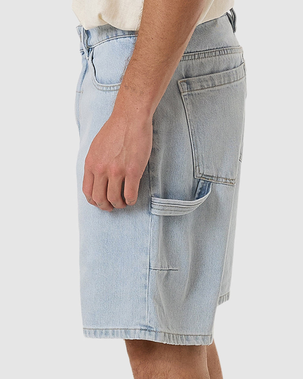 MENS SLACKER DENIM SHORTS