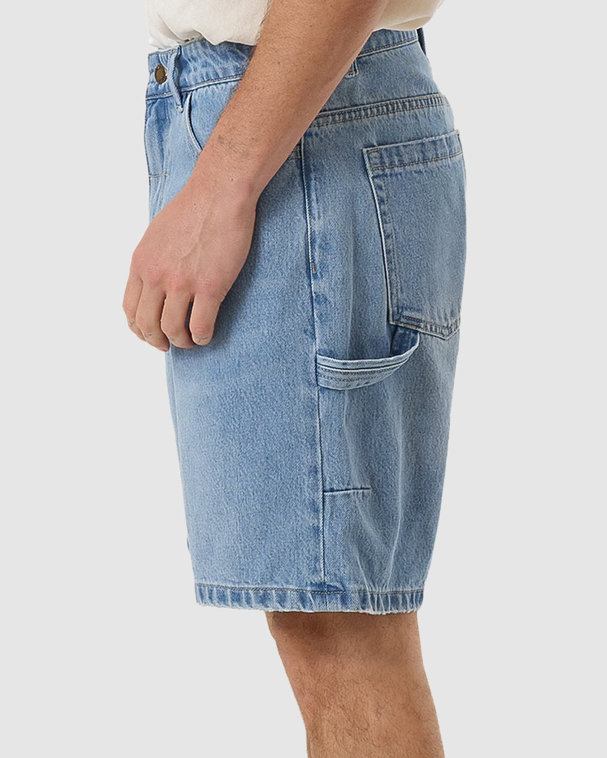 MENS SLACKER DENIM SHORTS