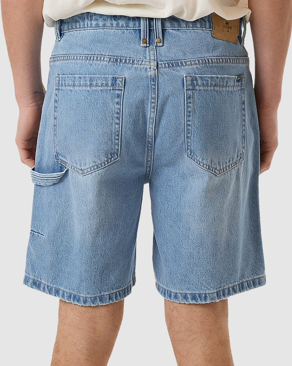 MENS SLACKER DENIM SHORTS