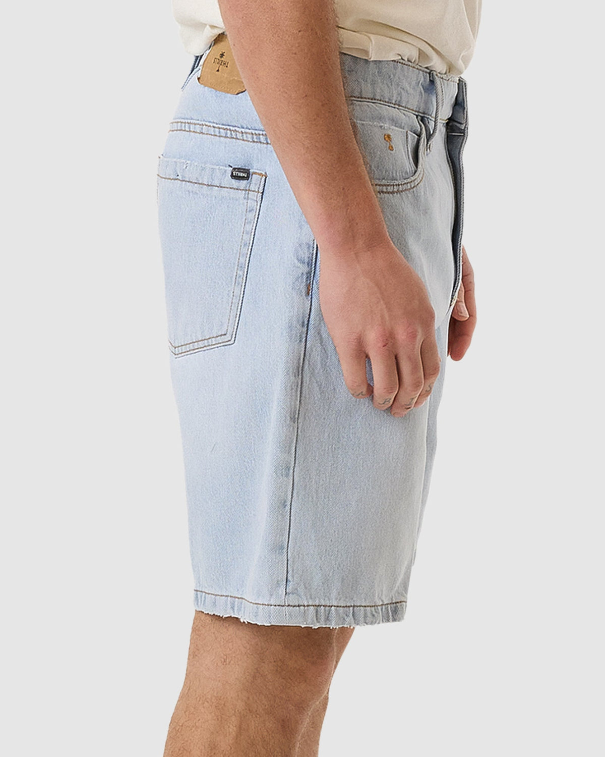 MENS SLACKER DENIM SHORTS