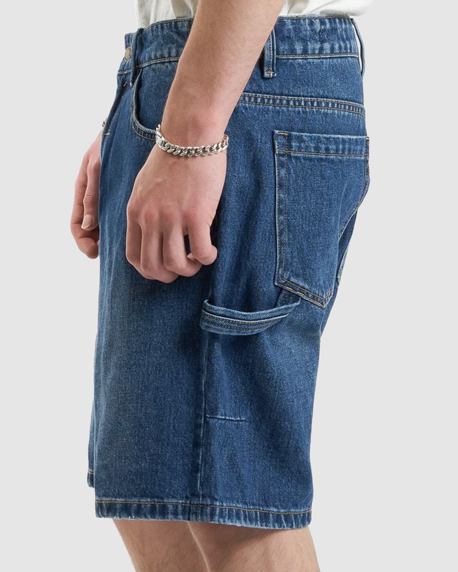 MENS SLACKER DENIM SHORTS