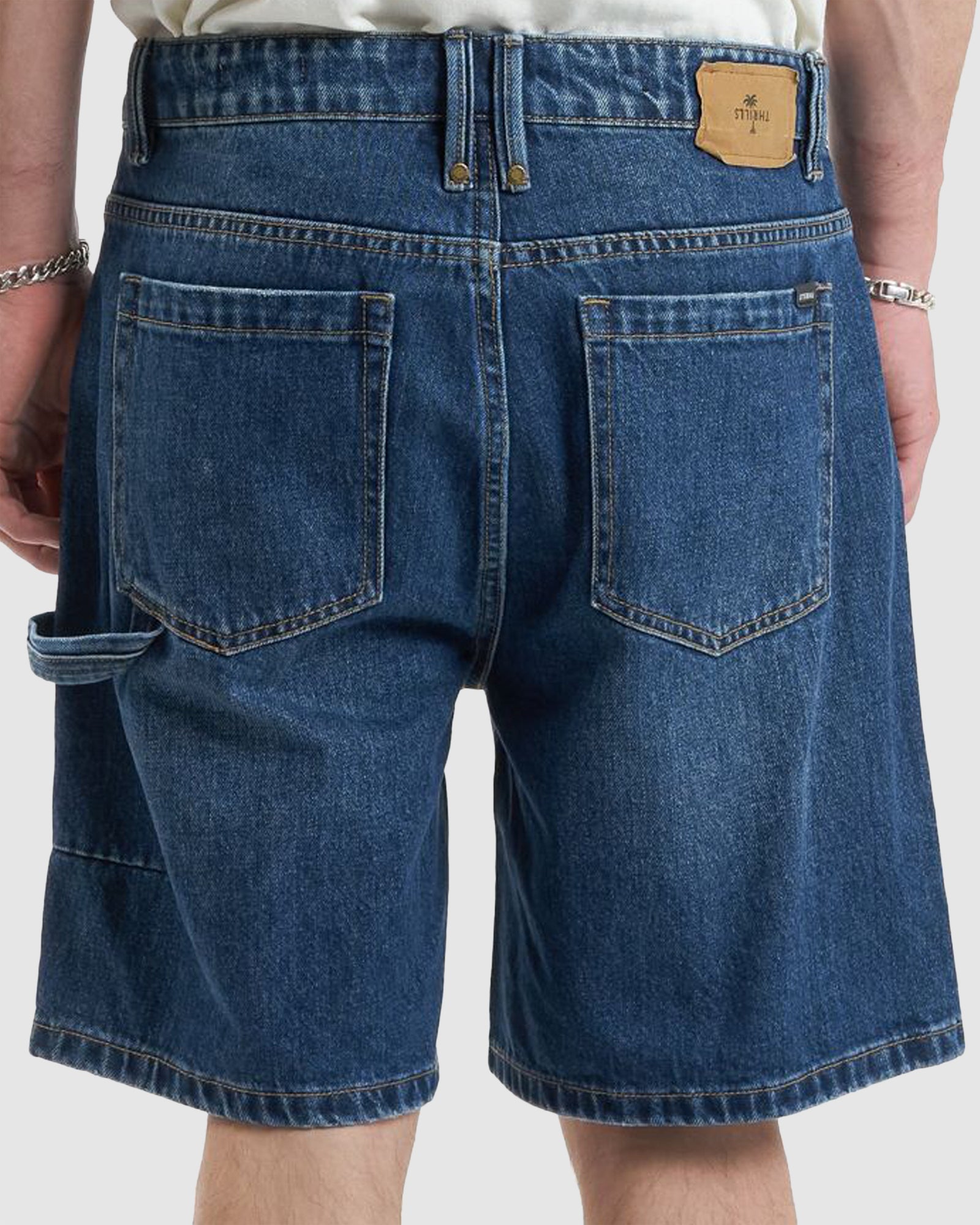 MENS SLACKER DENIM SHORTS