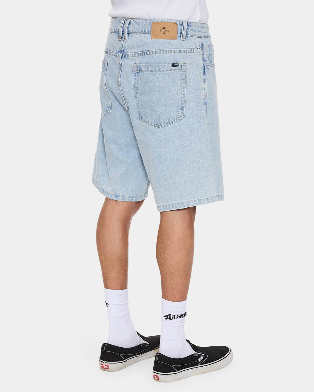 Mens Slacker Denim Shorts