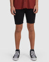 MENS CHOPPED HEM DENIM SHORTS