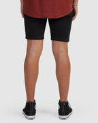 MENS CHOPPED HEM DENIM SHORTS