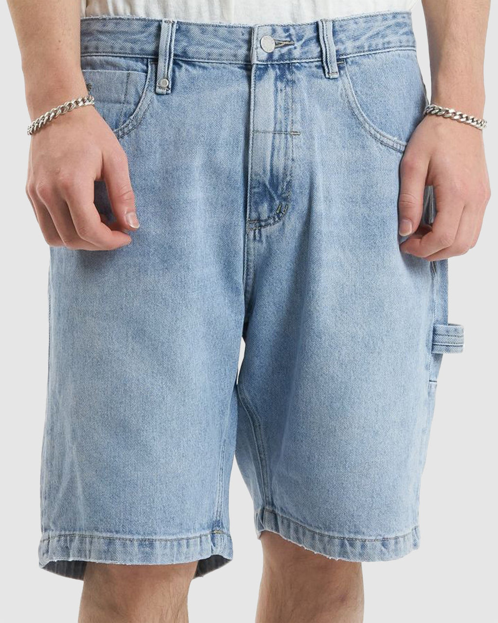 Mens Big Slaker Denim Shorts