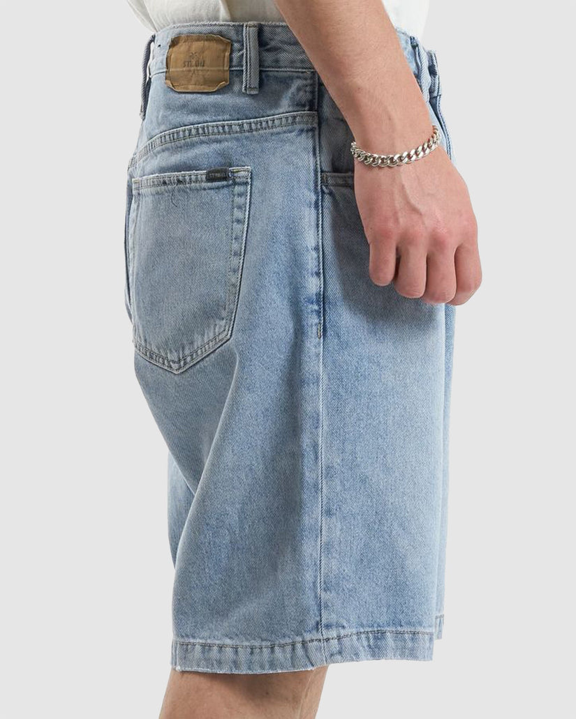 Mens Big Slaker Denim Shorts