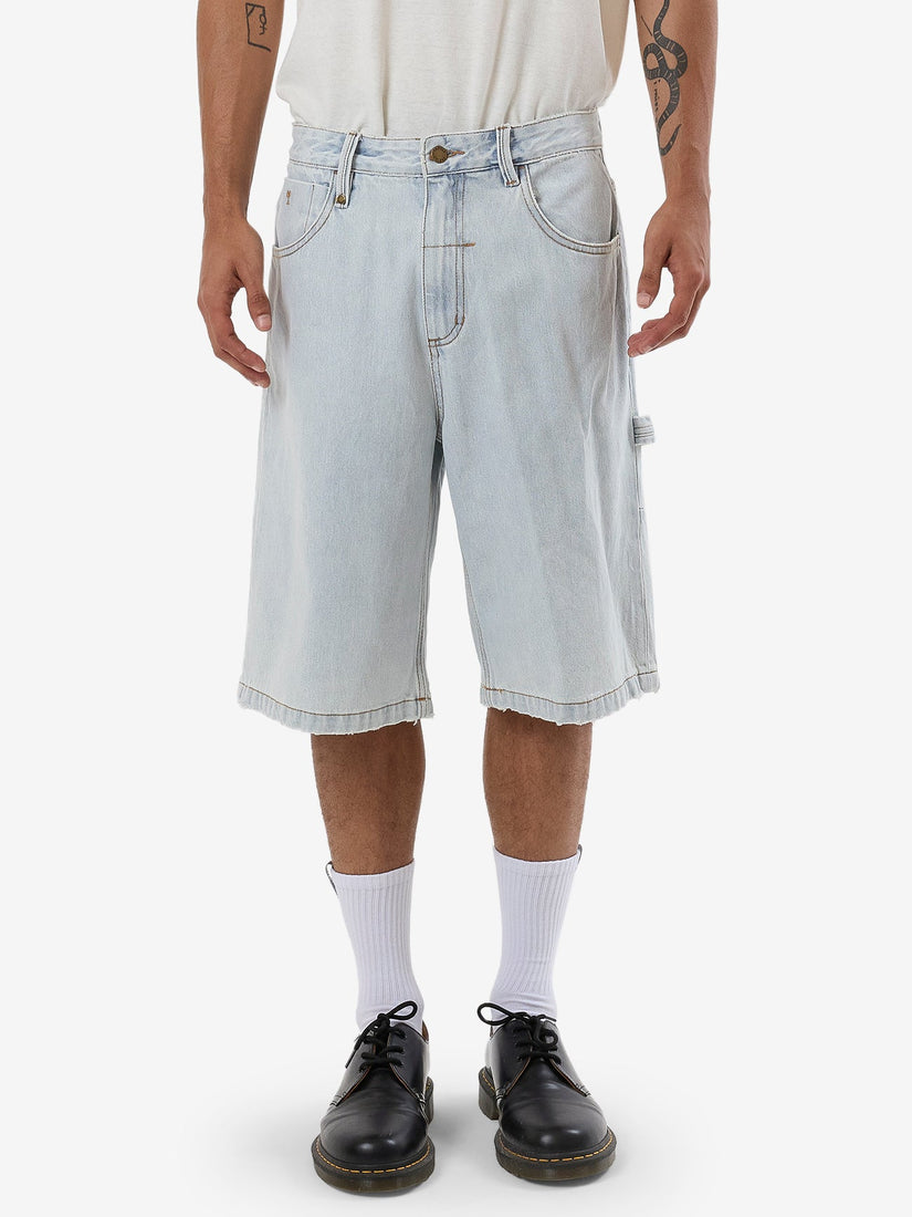 MENS BIG SLACKER DENIM SHORTS