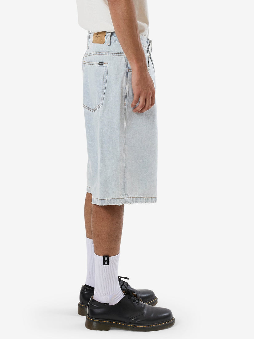 MENS BIG SLACKER DENIM SHORTS