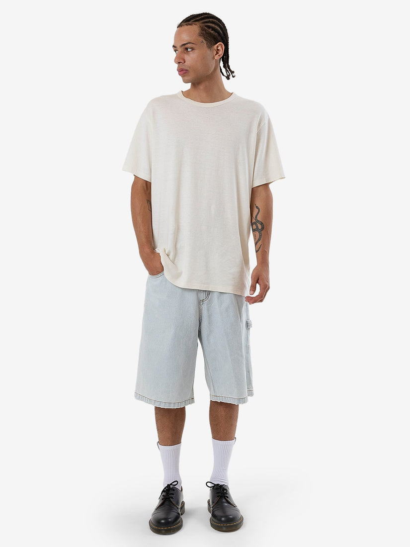 MENS BIG SLACKER DENIM SHORTS