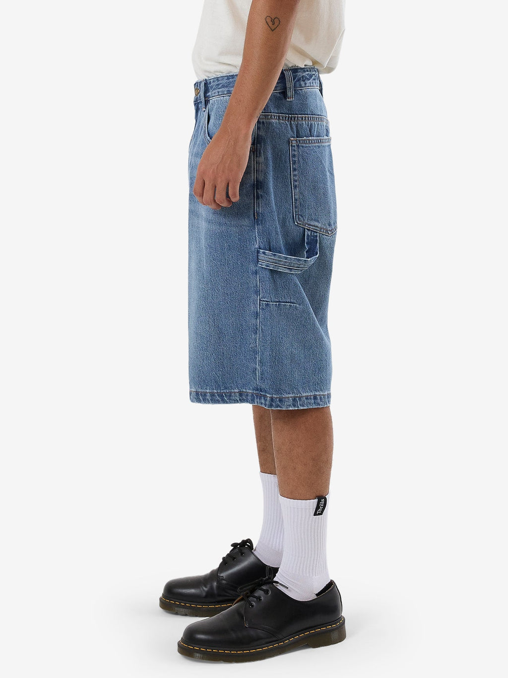 MENS BIG SLACKER DENIM SHORTS