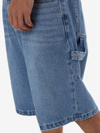 MENS BIG SLACKER DENIM SHORTS