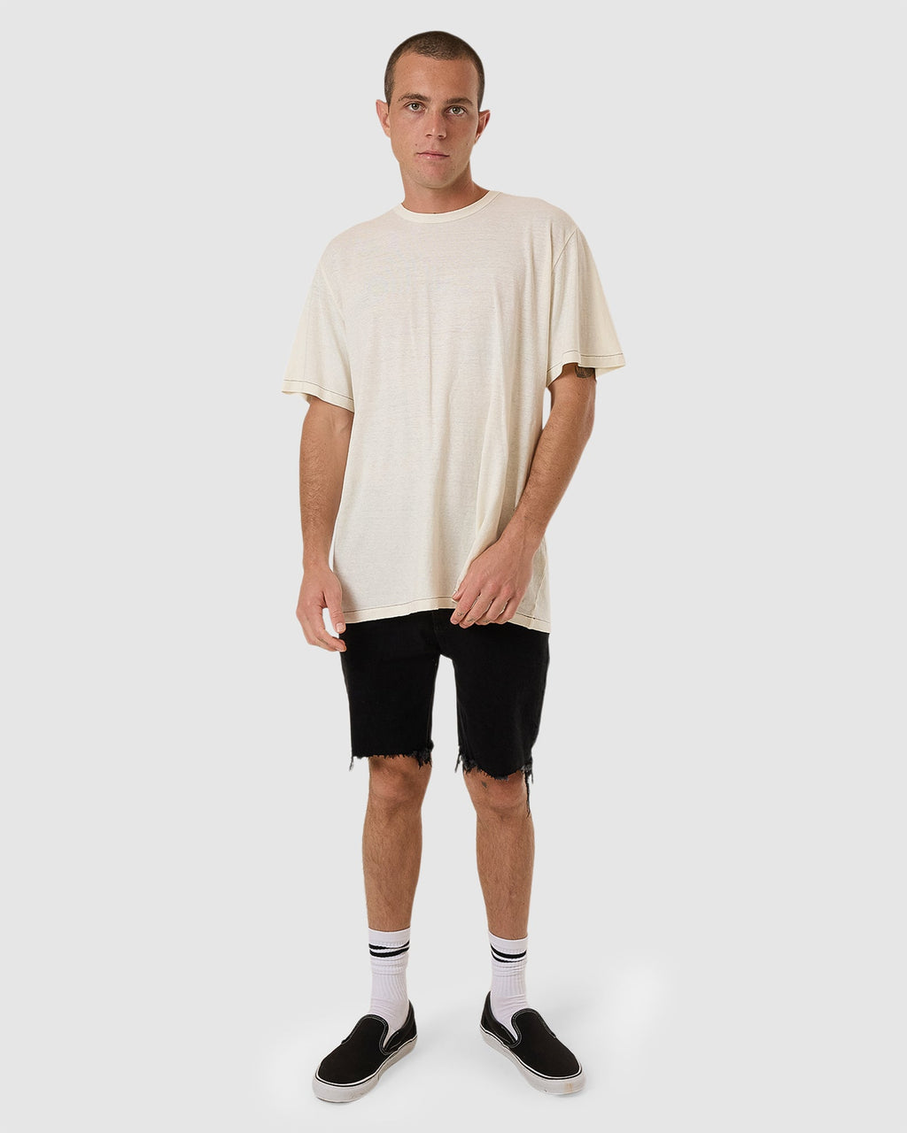 MENS BONES DENIM SHORTS