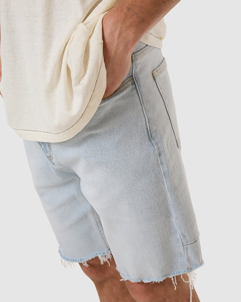 MENS BONES DENIM SHORTS