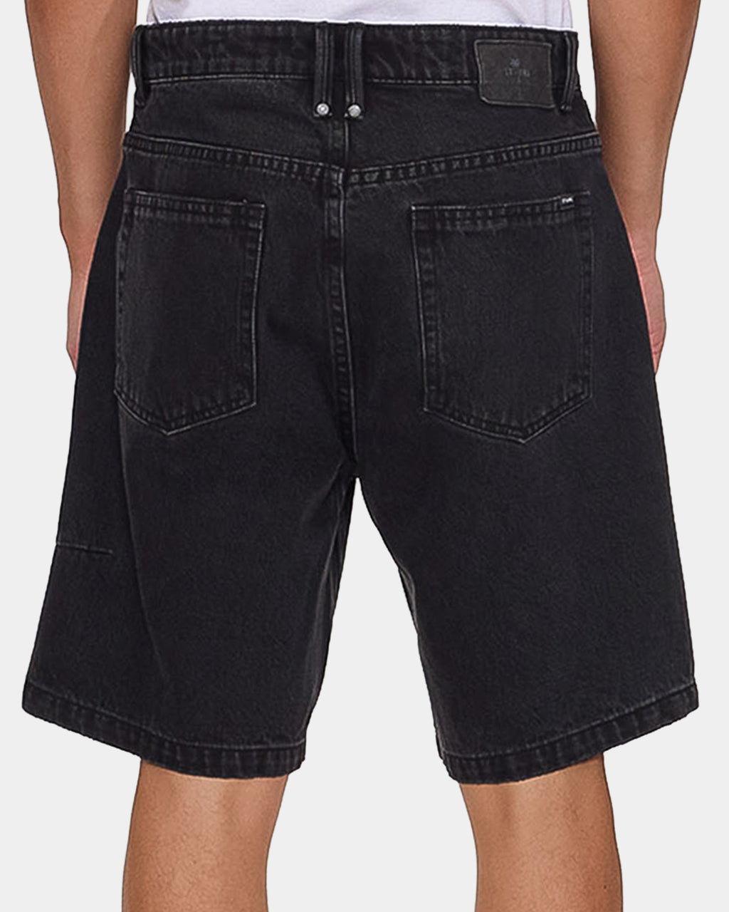 Mens Slacker Mid Denim Shorts