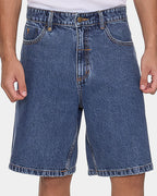 Mens Slacker Mid Denim Shorts