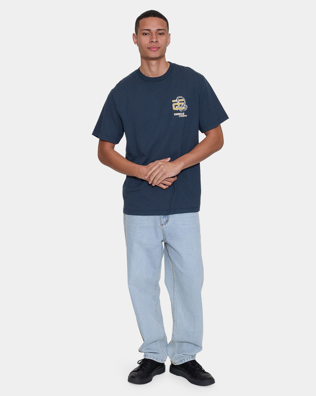 Mens Slacker Relaxed Denim Jeans