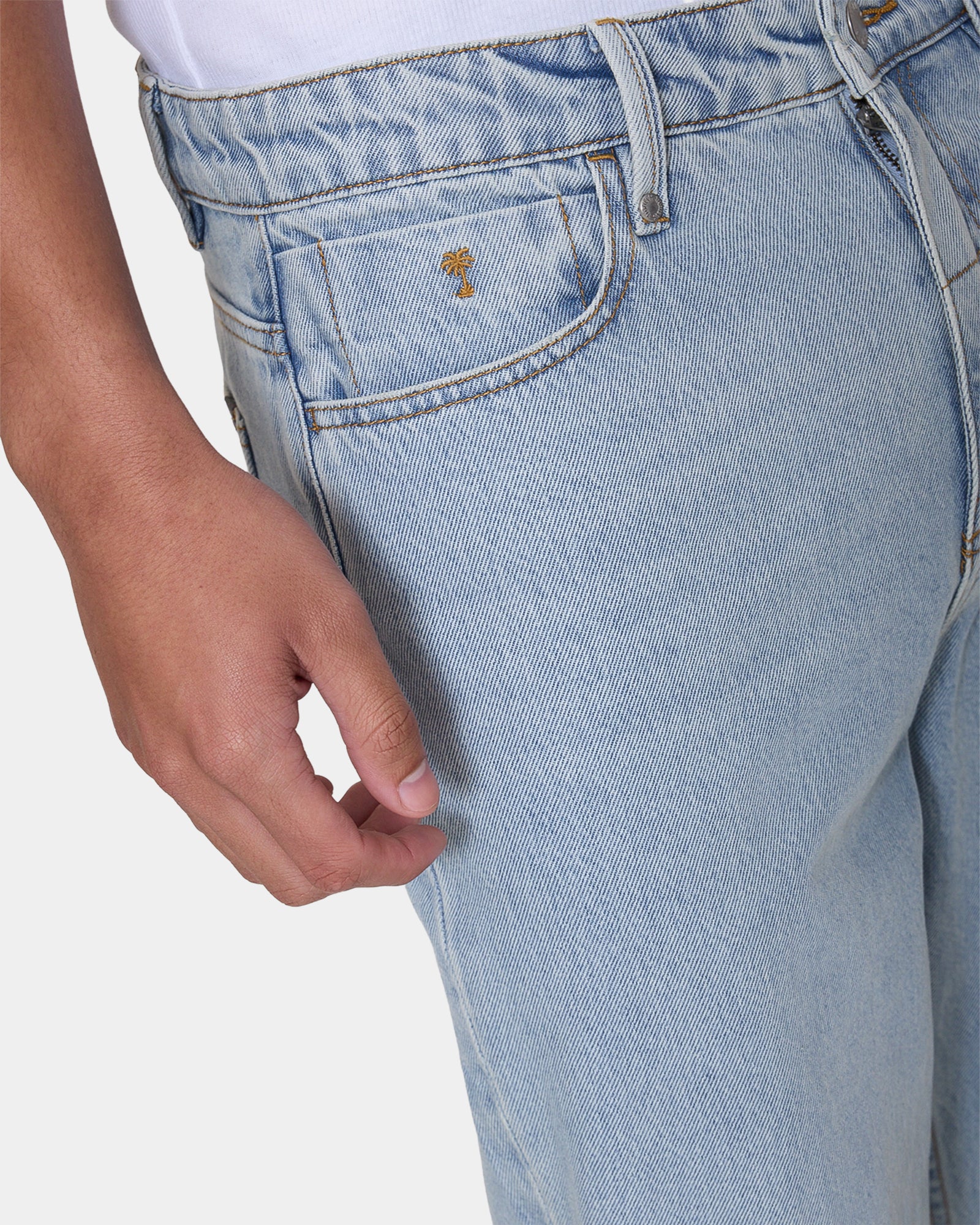 Mens Slacker Relaxed Denim Jeans