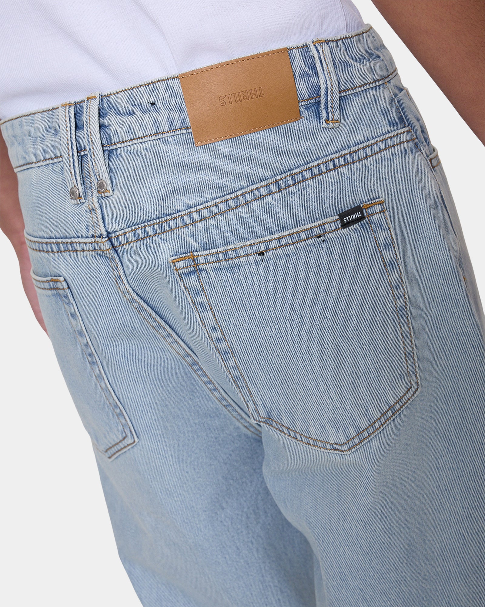 Mens Slacker Relaxed Denim Jeans