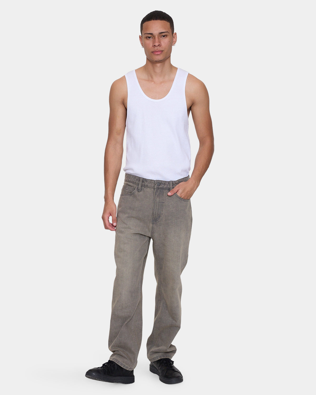 Mens Slacker Relaxed Denim Jeans