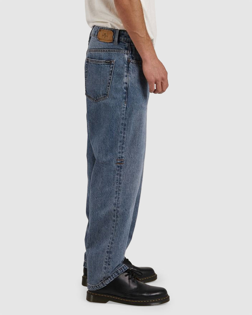 MENS BIG SLACKER DENIM JEANS