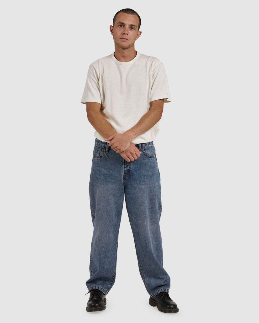 MENS BIG SLACKER DENIM JEANS