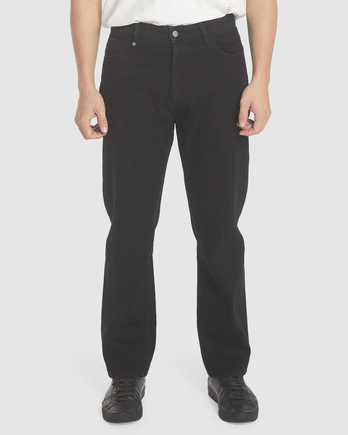 MENS STRAIGHT LINE DENIM JEANS
