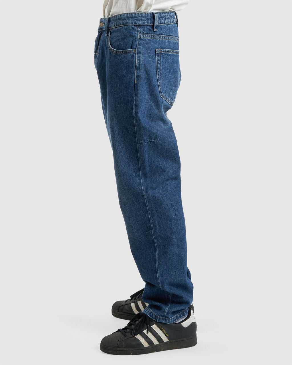 MENS STRAIGHT LINE DENIM JEANS