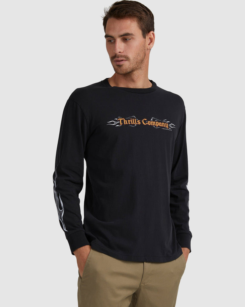 MENS STRANGE DAYS MERCH FIT LONG SLEEVE T-SHIRT