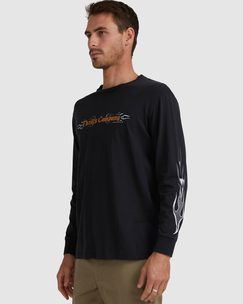 MENS STRANGE DAYS MERCH FIT LONG SLEEVE T-SHIRT