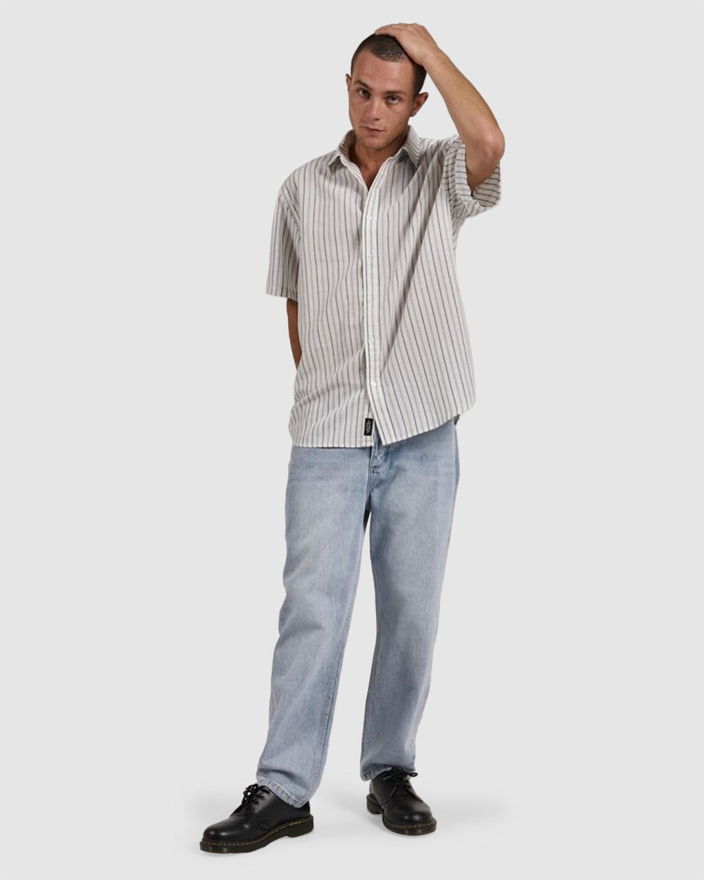 MENS LUCKY STRIKE SHORT SLEEVE SHIRT