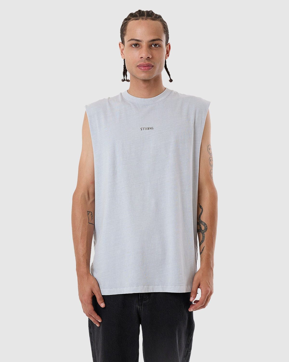 MENS MINIMAL THRILLS MERCH FIT TANK TOP