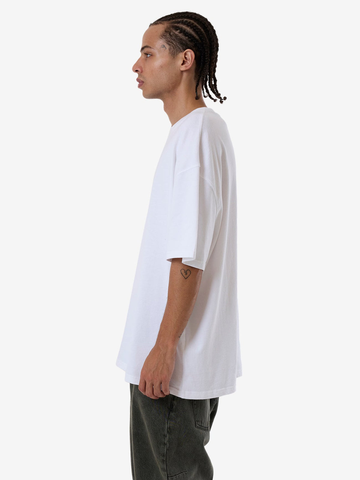 MENS NATURAL REMEDY BOX FIT OVERSIZED T-SHIRT