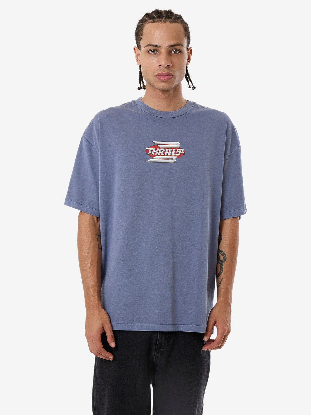 MENS CHROME STEADFAST MERCH FIT T-SHIRT