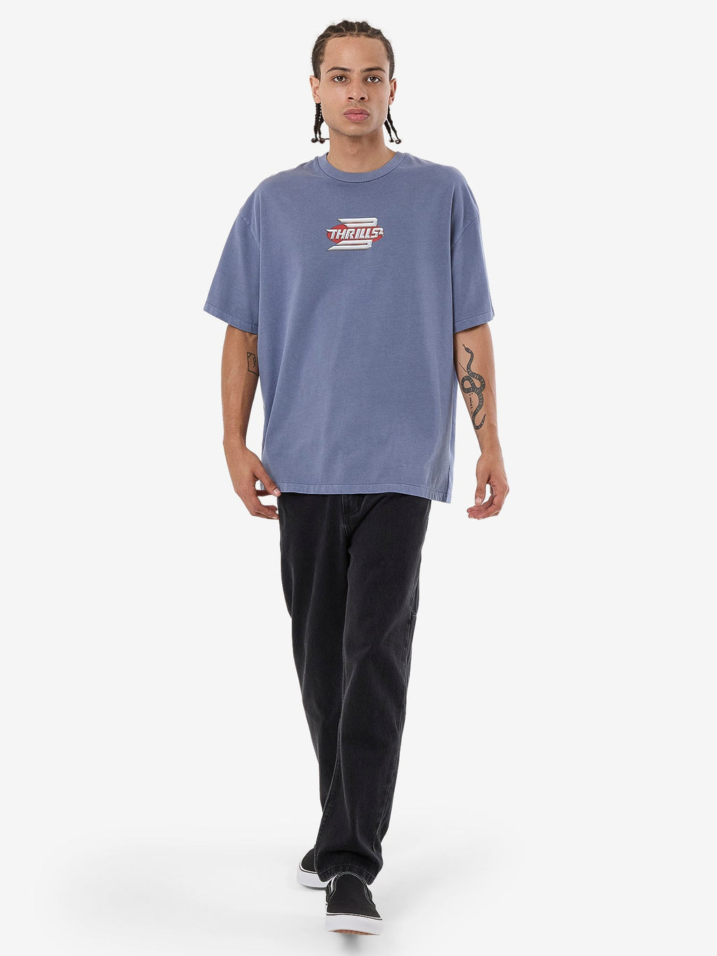 MENS CHROME STEADFAST MERCH FIT T-SHIRT