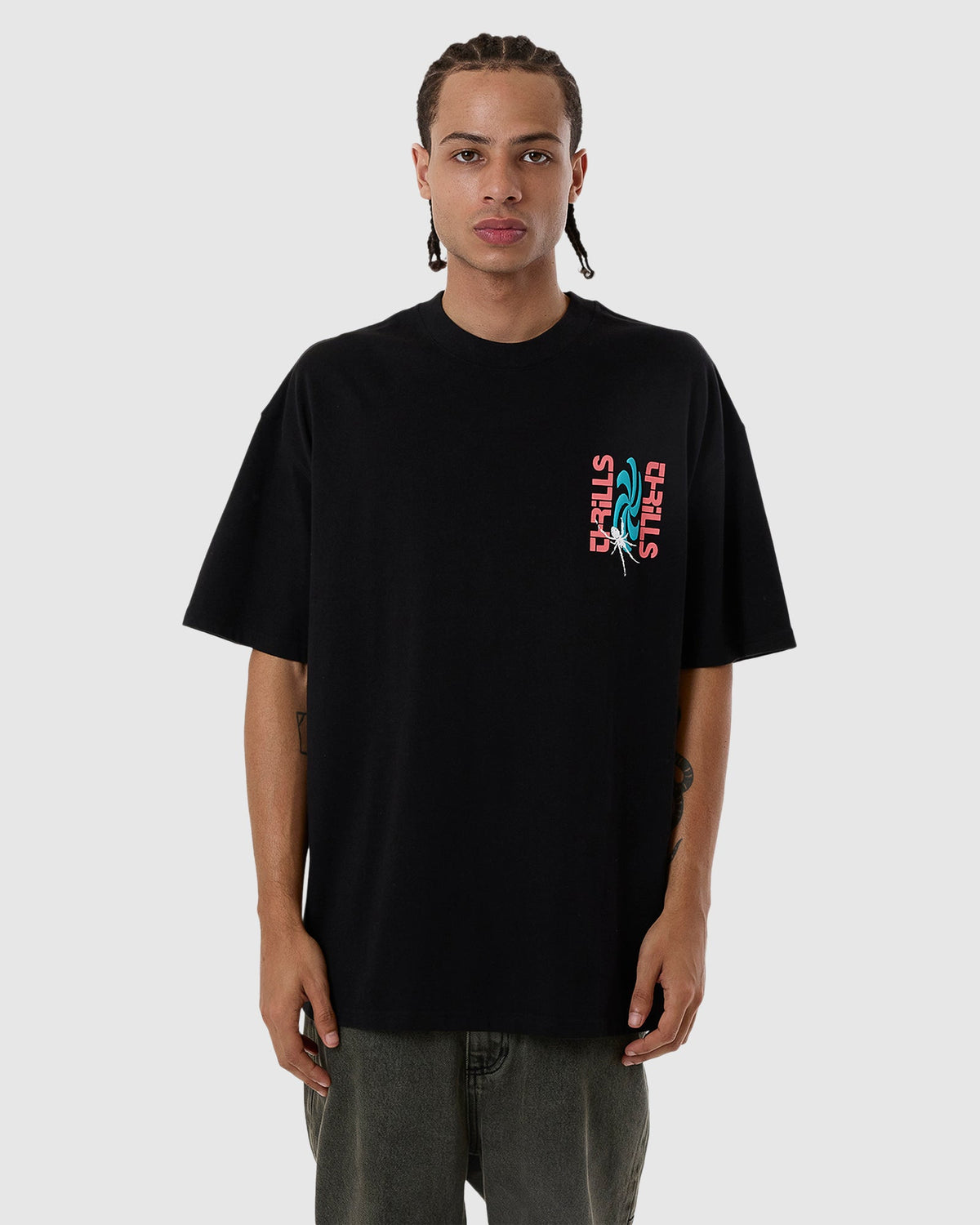 MENS FIRESTARTER BOX FIT OVERSIZE T-SHIRT