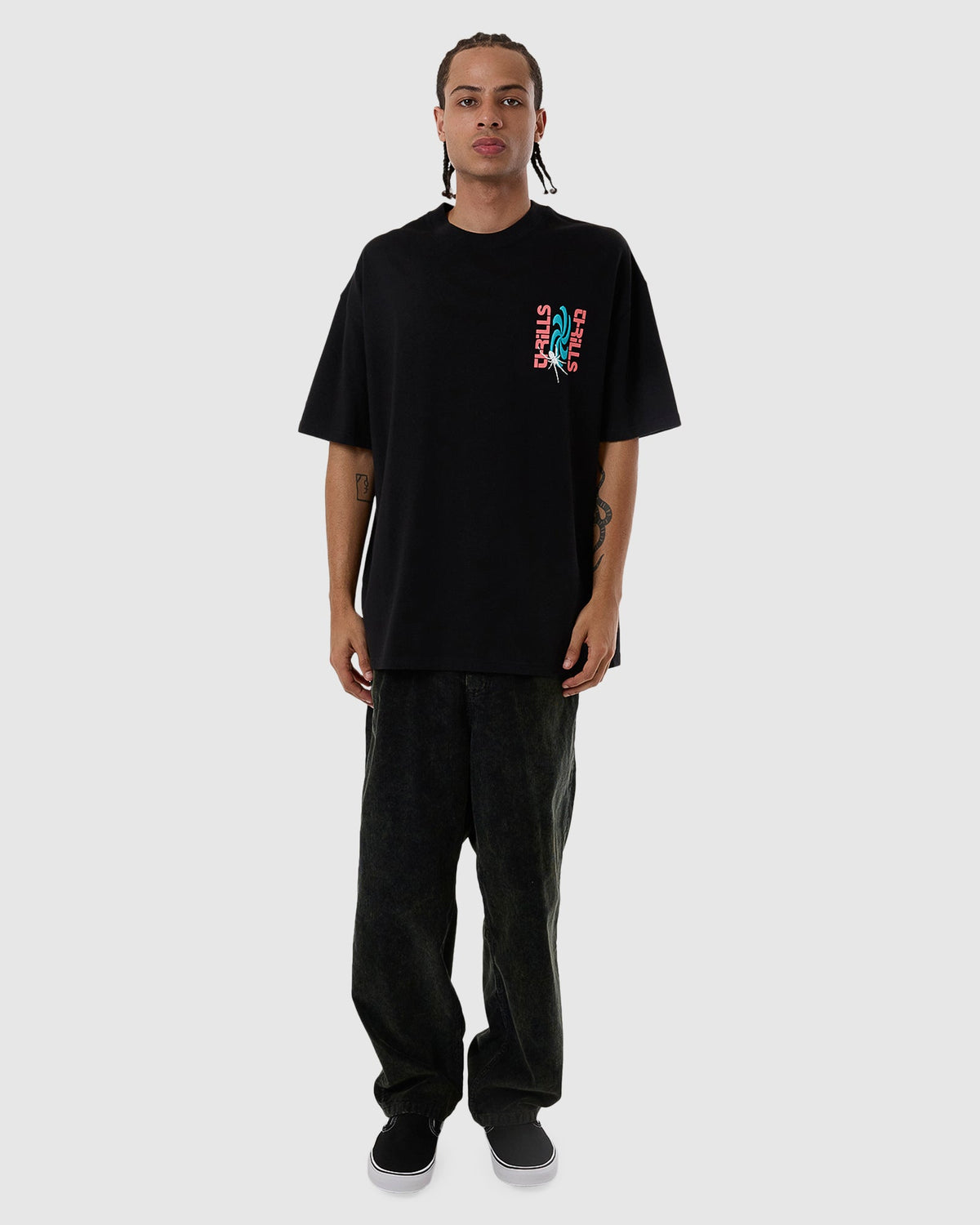 MENS FIRESTARTER BOX FIT OVERSIZE T-SHIRT