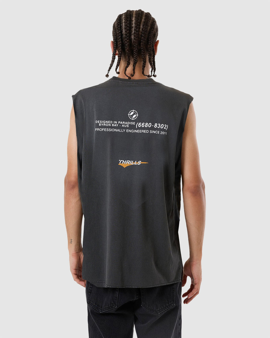 MENS TARGET EYES MERCH FIT TANK TOP