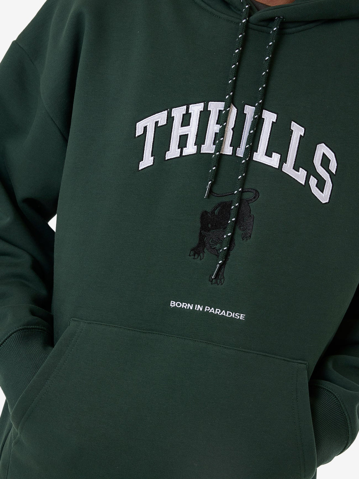 MENS HARD KNOCKS SLOUCH PULLOVER HOODIE