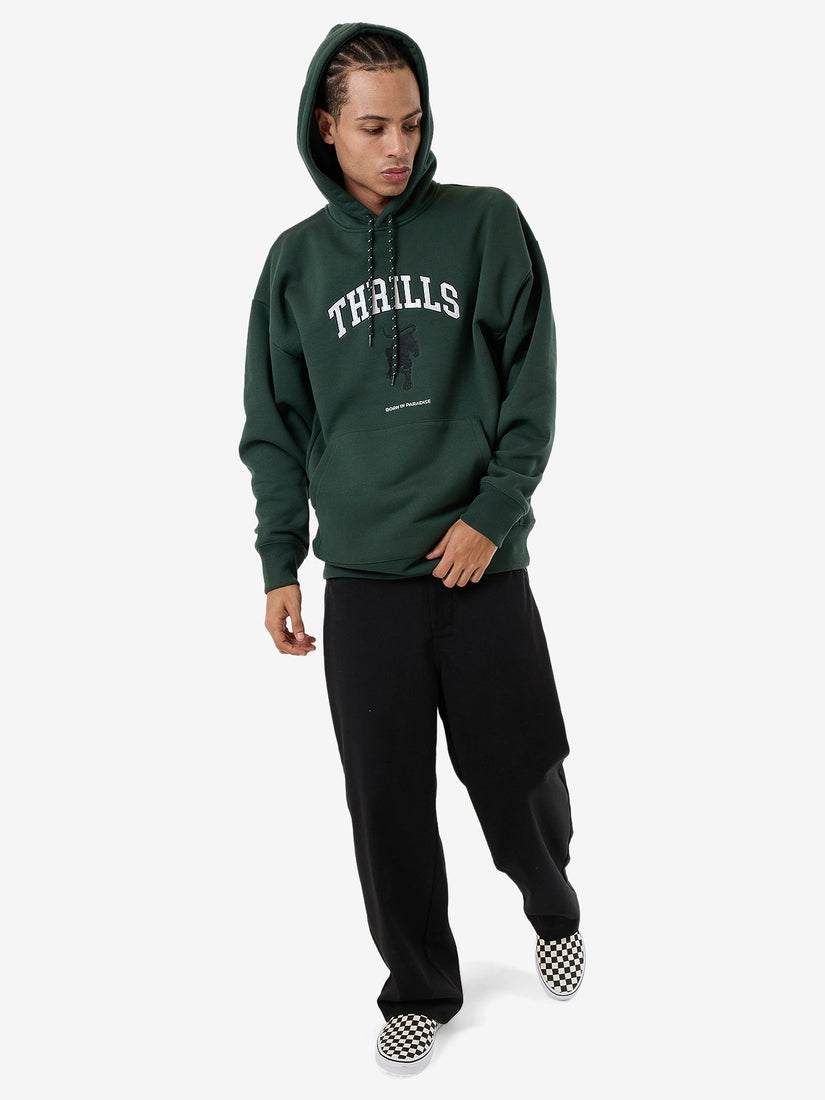 MENS HARD KNOCKS SLOUCH PULLOVER HOODIE