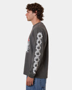 Mens Flight Risk Oversized Long Sleeve T-Shirt