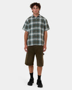 Mens Cheap Thrills Check Short Sleeve Shirt
