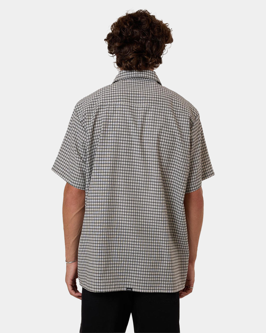 Mens Thrills Union Check Short Sleeve Shirt