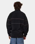 Mens Superior Thrills Quarter Zip Fleece Jumper