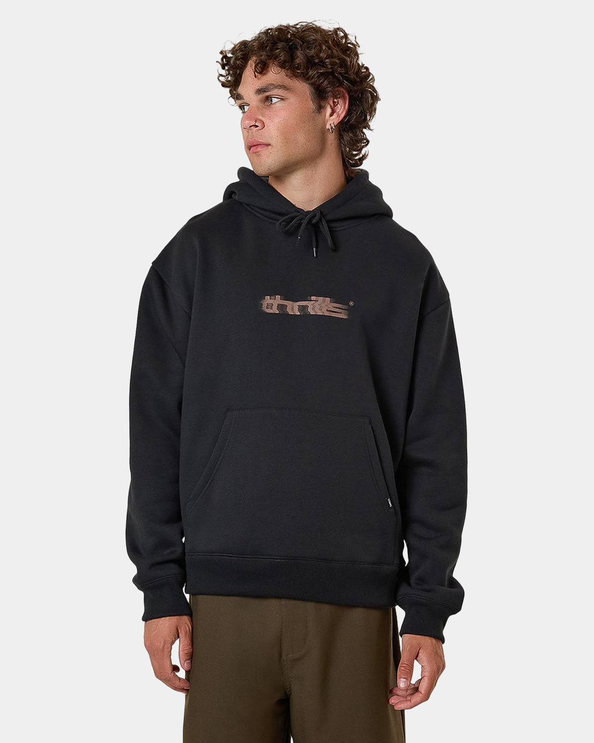 Mens Super Blast Slouch Pullover Hoodie