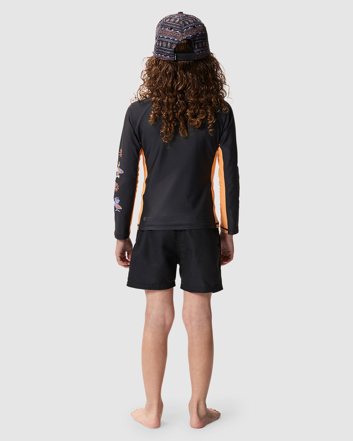 BOYS 2-7 SHRED TOWN LWA UPF LONG SLEEVE RASH VEST