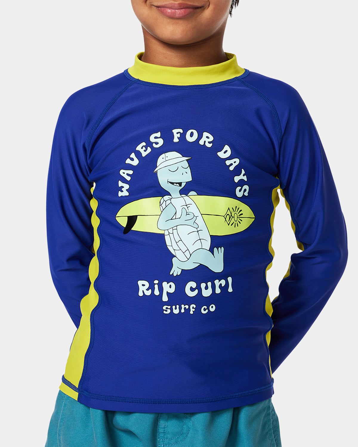 BOYS 2-7 TUBE TURTLE UPF LONG SLEEVE RASH VEST