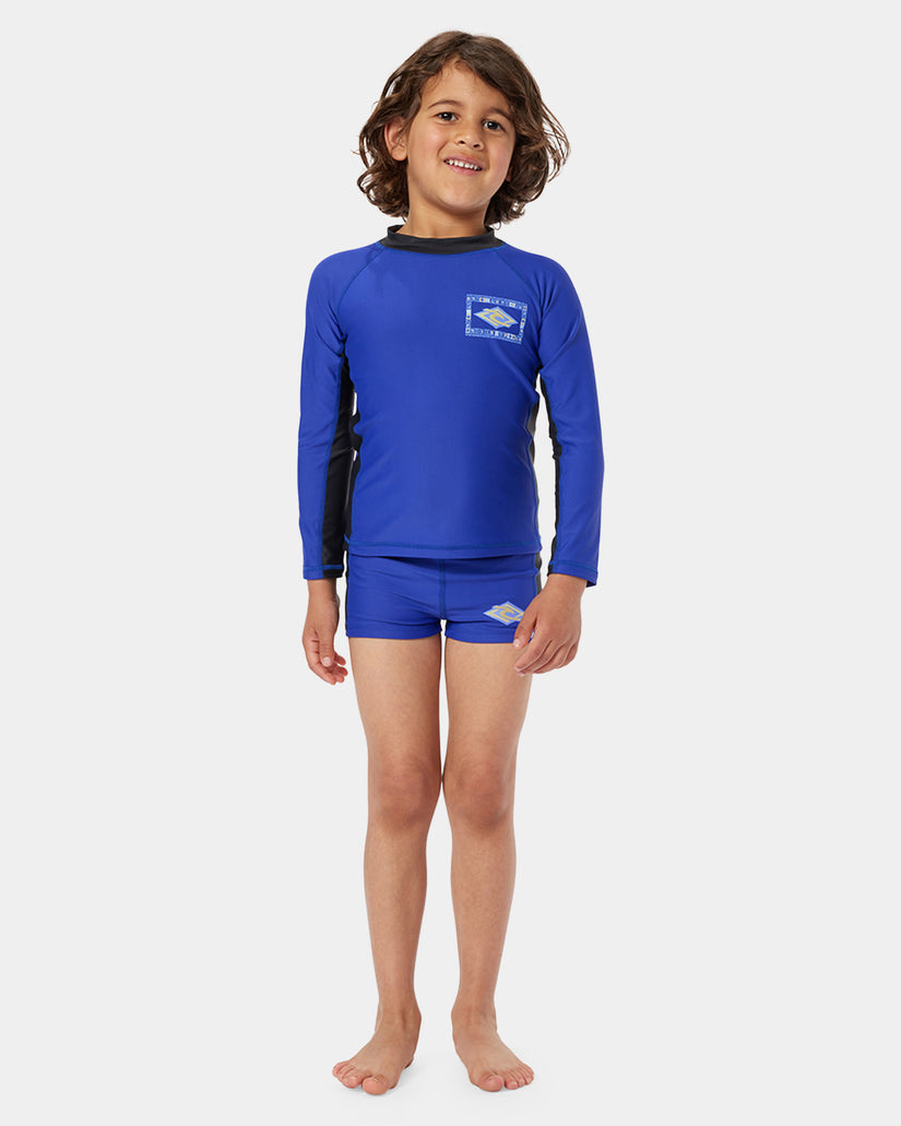 BOYS 2-7 TUBE TOWN 2 PIECE SWIM SET