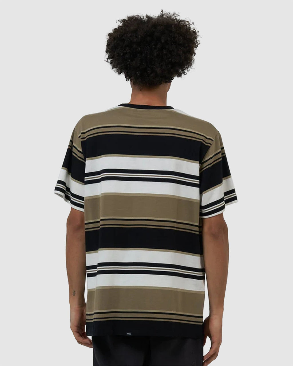 MENS COORDINATES STRIPE MERCH FIT T-SHIRT